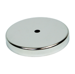 Agilux 3in Ceramic Chrome Plated Magnet, 95lb Pull