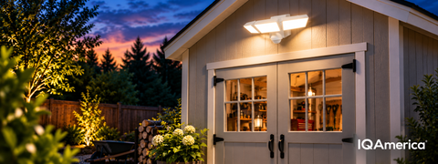 Outdoor security light lumen guide for choosing brightness, placement, and aiming