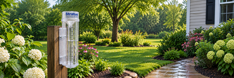 Stratus Precision Rain Gauge for measuring local rainfall
