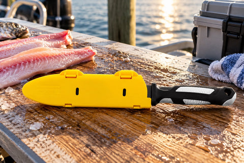 Yellow Blade Guard knife protector