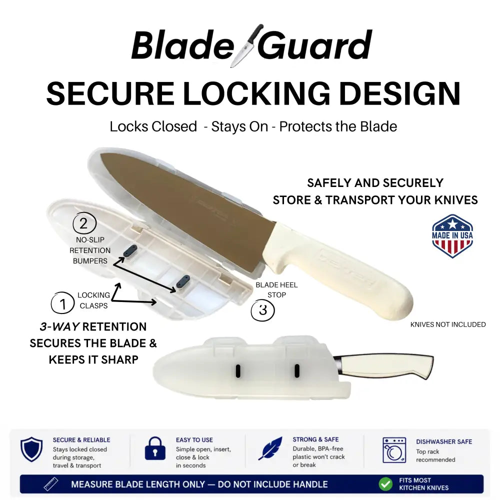 Blade Guard knife edge protectors vs magnetic knife strip — flexibility and portability comparison