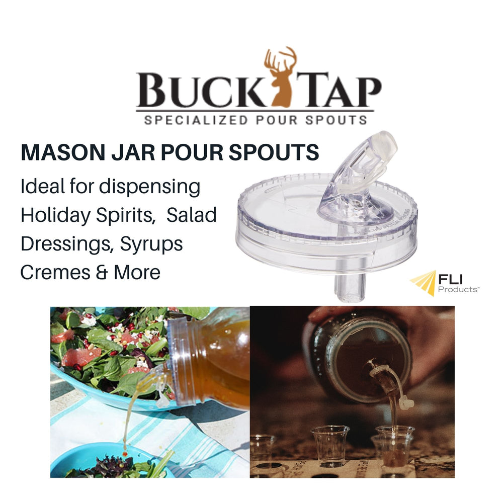 Many uses for Mason Jar Pouring Spouts from FLI Products