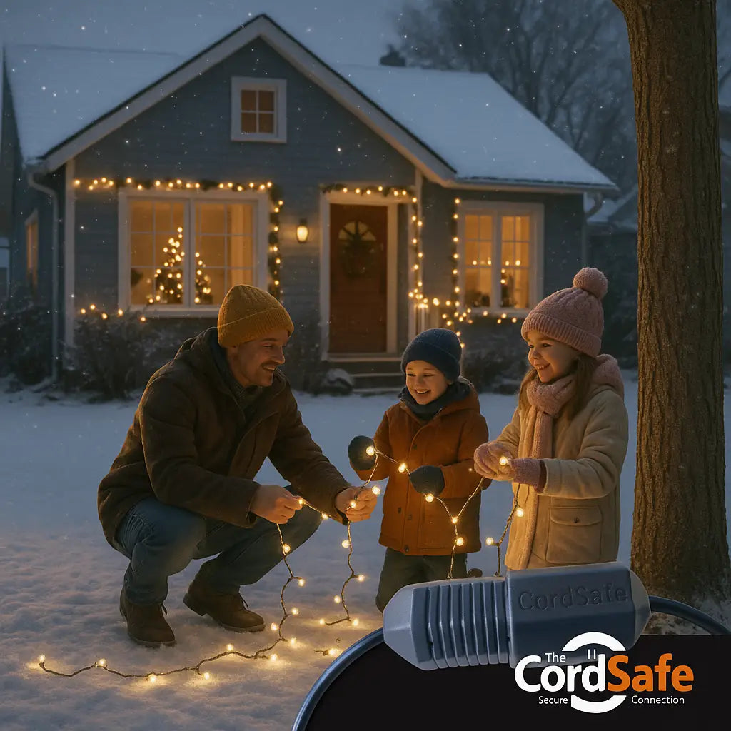 Teaching Children Safe Power Control Through Holiday Decorating: A Family Guide Using CordSafe™