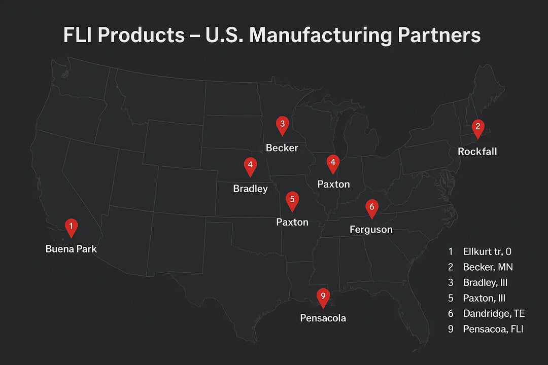 Proudly Made in USA: FLI Products’ Partnership with American Manufacturing Communities