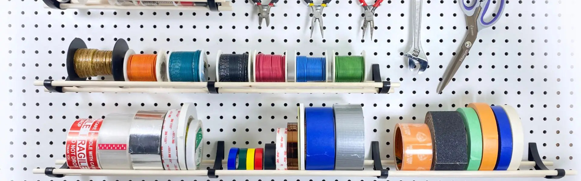 Peggy Pegboard Organizer: Transform Your Craft Room with Smart Storage