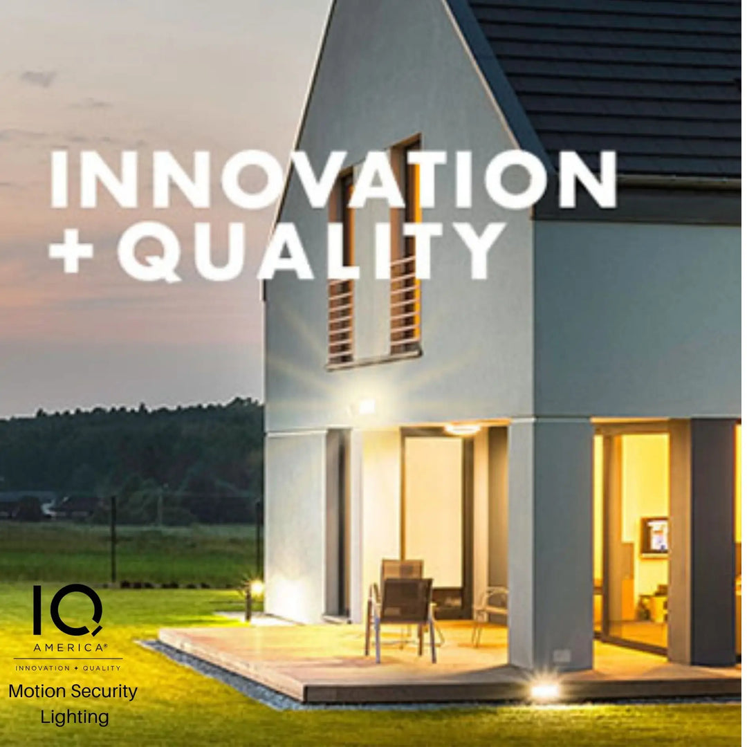 IQ America LM1811 Motion Security Light: Professional 1100 Lumen Protection