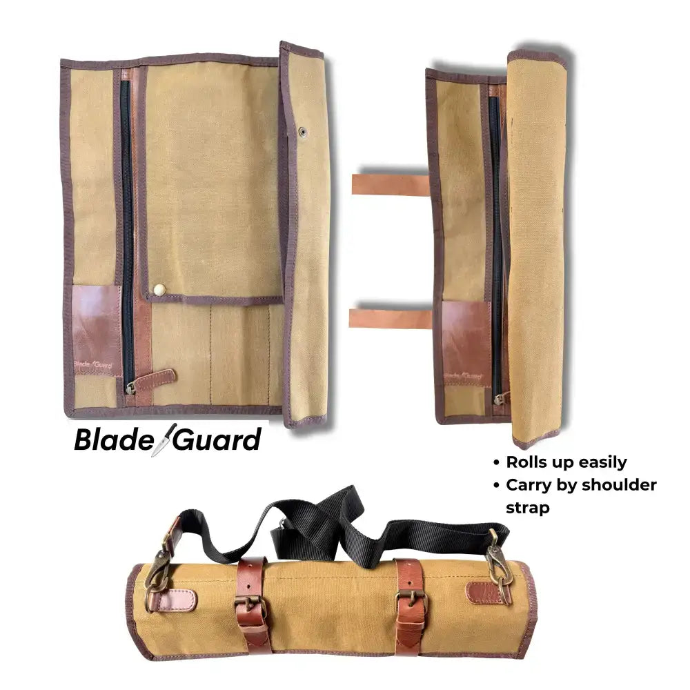 Blade Guard knife edge protectors for safe kitchen knife transport — travel-ready locking blade guards