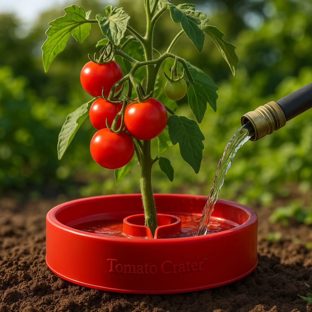 Tomato Crater Guide: Revolutionary Tool Boosts Yields 300% & Saves Water