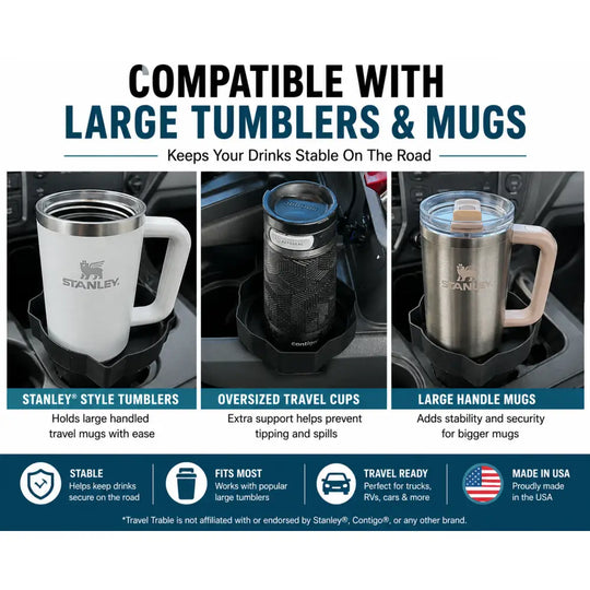 The Difference Between a Travel Trable and a Traditional Vehicle Tray