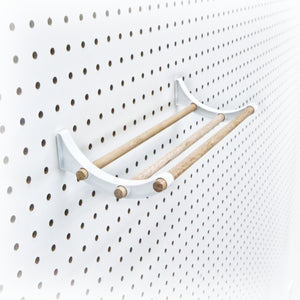 Image of Premium Product: Peggy Pegboard Accessory Hook And Dowel Organizer Storage For Tape Steel Wire Spools Ribbon Crafts Hobby 12 Kit, highlighting its features and quality.