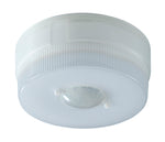 Image of IQ America 6 inch Battery Operated Motion Sensor Ceiling Light 800 lumens, highlighting its features and quality.