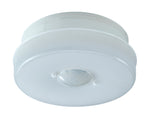 Image of IQ America Battery-Powered LED Motion Sensor Flush Mount Ceiling Light,  7 inch 1150 Lumens, WH, highlighting its features and quality.