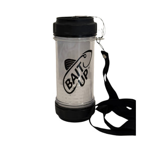 Bait Up® – Innovative Live Bait Fishing Containers for Anglers, Clear