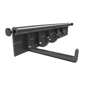 Image of Premium Product: Hang It Simple Wall Mounted Universal Storage Hanger Kit Adjustable Durable Versatile 18 Bl, highlighting its features and quality.