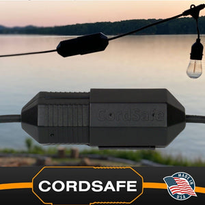 Image of Premium Product: Cordsafe Extension Cord Safety Cover With Water Resistant Seal For Cord Management, highlighting its features and quality.