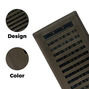 Image of Premium Product: Sierra Grates Contemporary Floor Register, highlighting its features and quality.