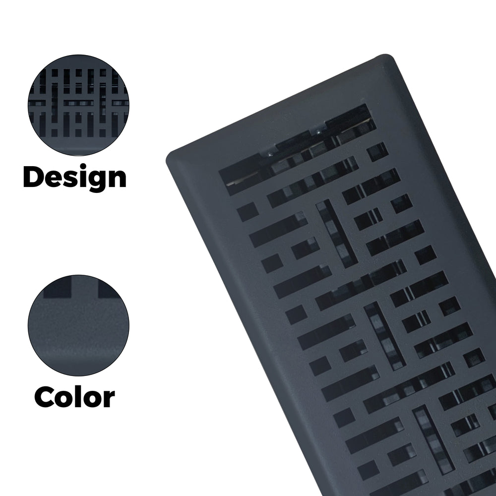 Image of Premium Product: Sierra Grates Metro Steel Floor Register, highlighting its features and quality.