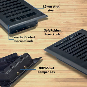 Image of Premium Product: Sierra Grates Contemporary Floor Register, highlighting its features and quality.