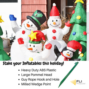 Image of Premium Product: Copy Of Fli Products Tent Canopy Garden Stake 11 5 Heavy Duty Green Single, highlighting its features and quality.