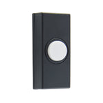 Image of IQ America DP1824  Contemporary White Non-Lit Pushbutton Doorbell, highlighting its features and quality.