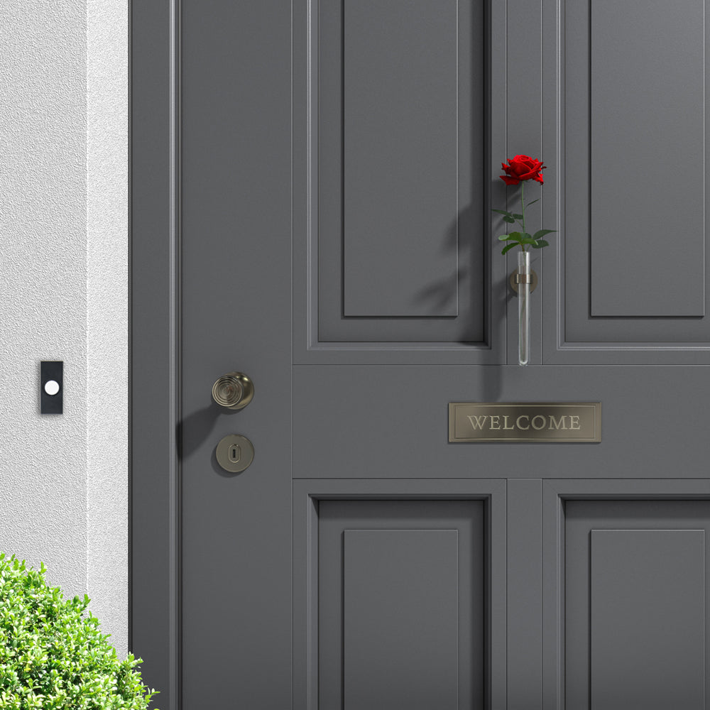 Image of Premium Product: Copy Of Iq America Dp1824 Contemporary White Non Lit Pushbutton Doorbell, highlighting its features and quality.