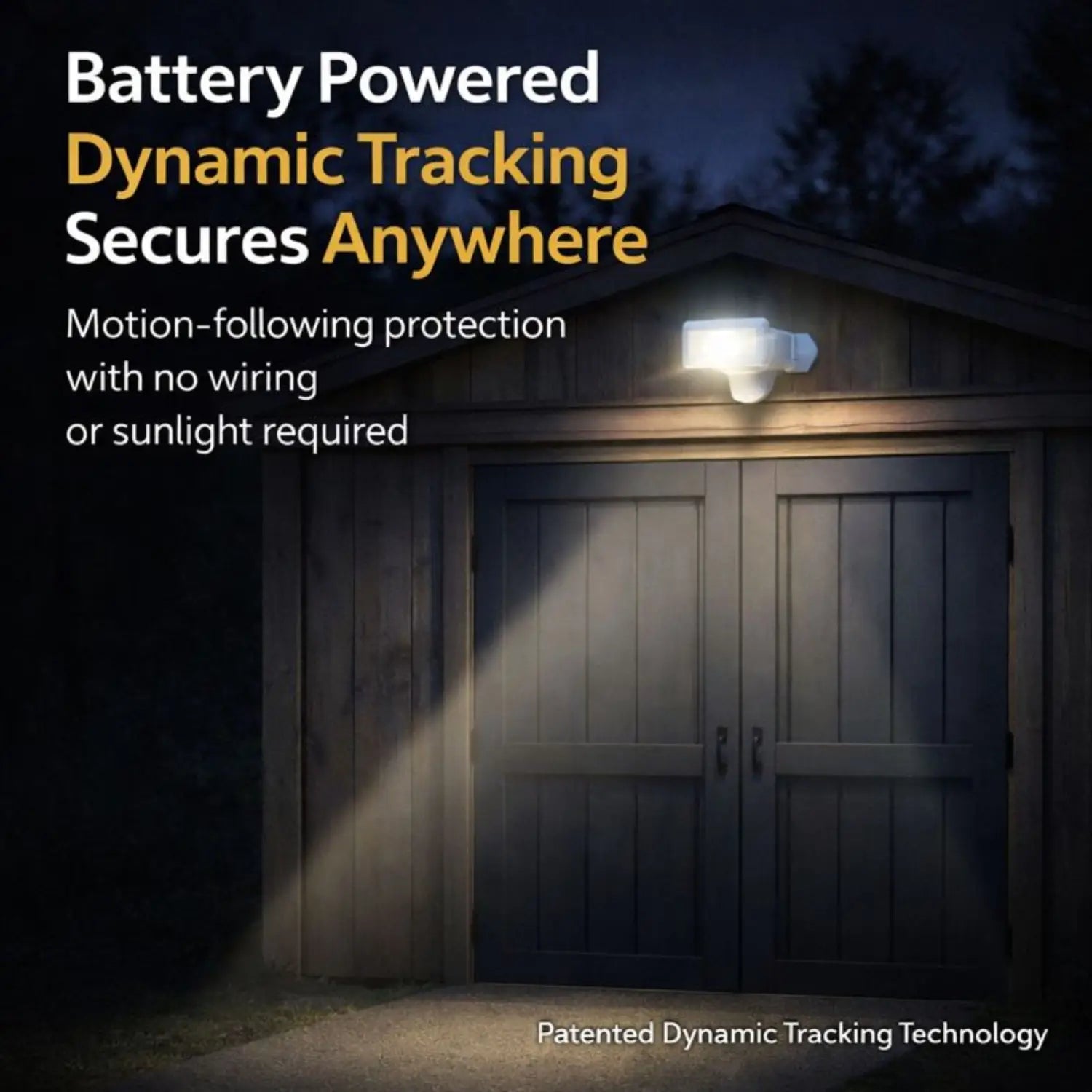 New Power Solutions for Motion Security Lighting