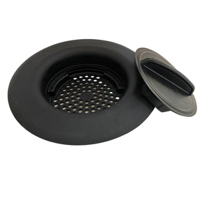 Image of Flex Strainer Sink Strainer & Stopper 2N1 Fits Most 3.5” Drains & Disposals, highlighting its features and quality.