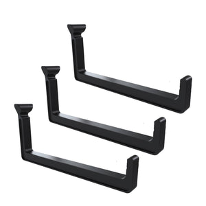 Image of Hang It Simple Plastic Hooks, Add-on Accessories for Kits Long Hook 3pk BL, highlighting its features and quality.