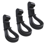 Image of Hang It Simple Plastic Hooks, Add-on Accessories for Kits Tear Drop Rubber Hook 3pk BL, highlighting its features and quality.