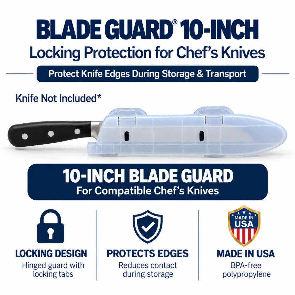 Blade Guard® 10-inch Locking Knife Blade Protector - Made in USA