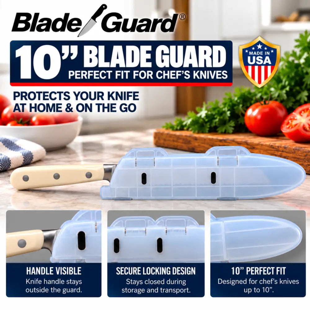Blade Guard® 10-inch Locking Knife Blade Protector - Made in USA