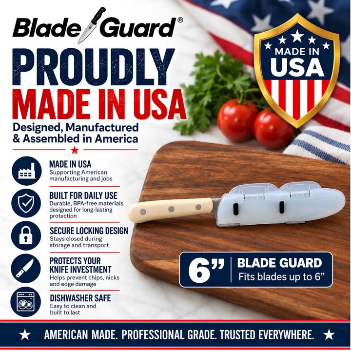 Blade Guard® 8-inch Locking Knife Blade Protector - Made in USA