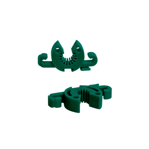 C-BITE Garden Plant Stake Clips - 50/50 Assortment for 7/16 nd 5/16‚ garden stakes 100pcs - C-BITE