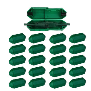 CordSafe Outdoor Extension Cord Cover – Weather-Resistant Plug Protector Made In USA - Green 20 PK - Electrical Cord