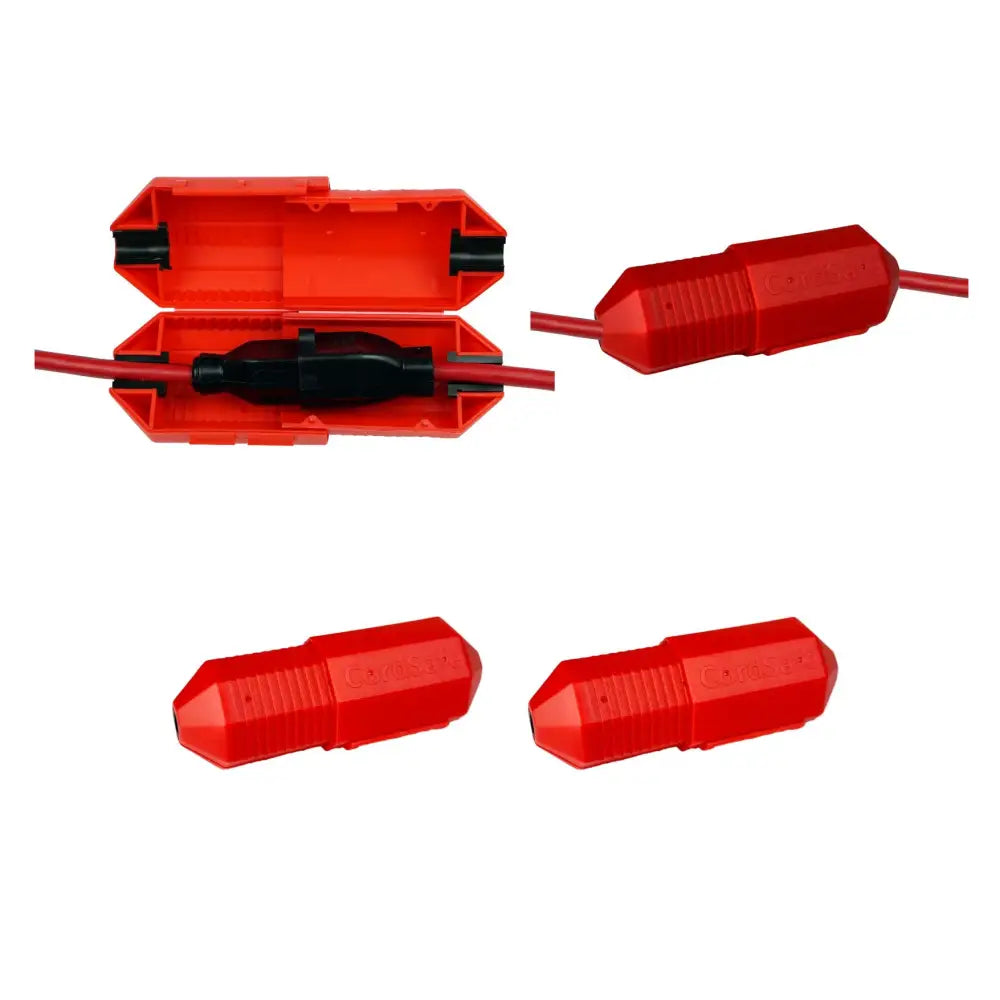 CordSafe Outdoor Extension Cord Cover Weather-Resistant Plug Protector Made In USA - 2PK - Electrical Cord Connection