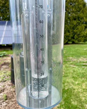 Amazon.com : Outdoor Rain Gauge and Snow Professional Stratus Long Term ...