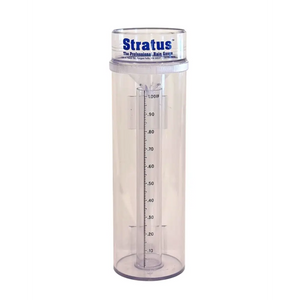 FLI Products Stratus Precision Rain Gauge 14-Inch NOAA-Endorsed Accurate to 1/100th Inch - Home and Garden