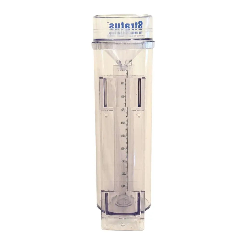 FLI Products Stratus Precision Rain Gauge 14-Inch NOAA-Endorsed Accurate to 1/100th Inch - Home and Garden