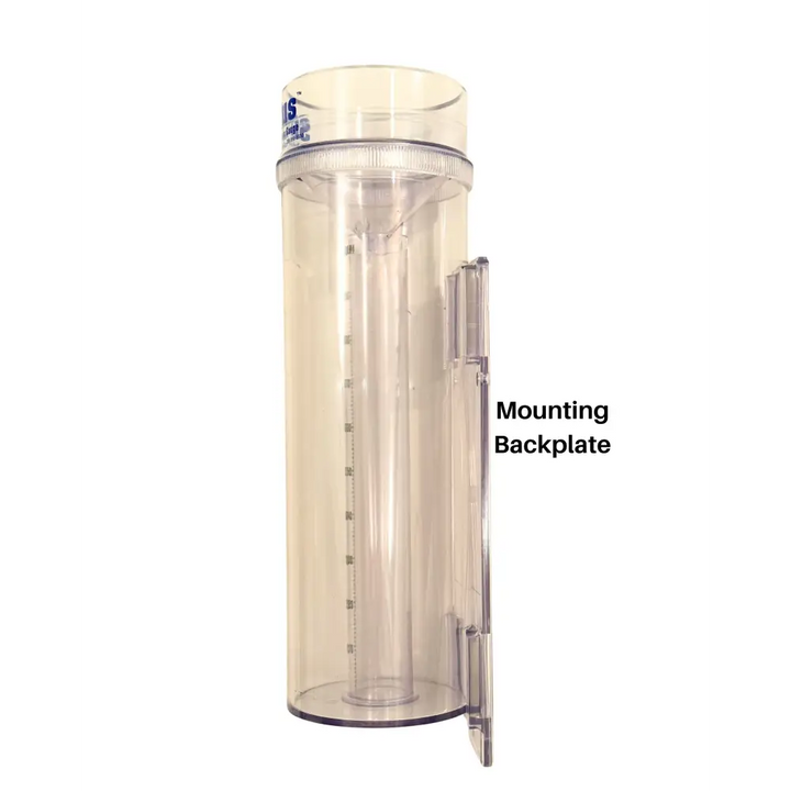 FLI Products Stratus Precision Rain Gauge 14-Inch NOAA-Endorsed Accurate to 1/100th Inch - Home and Garden USA Made