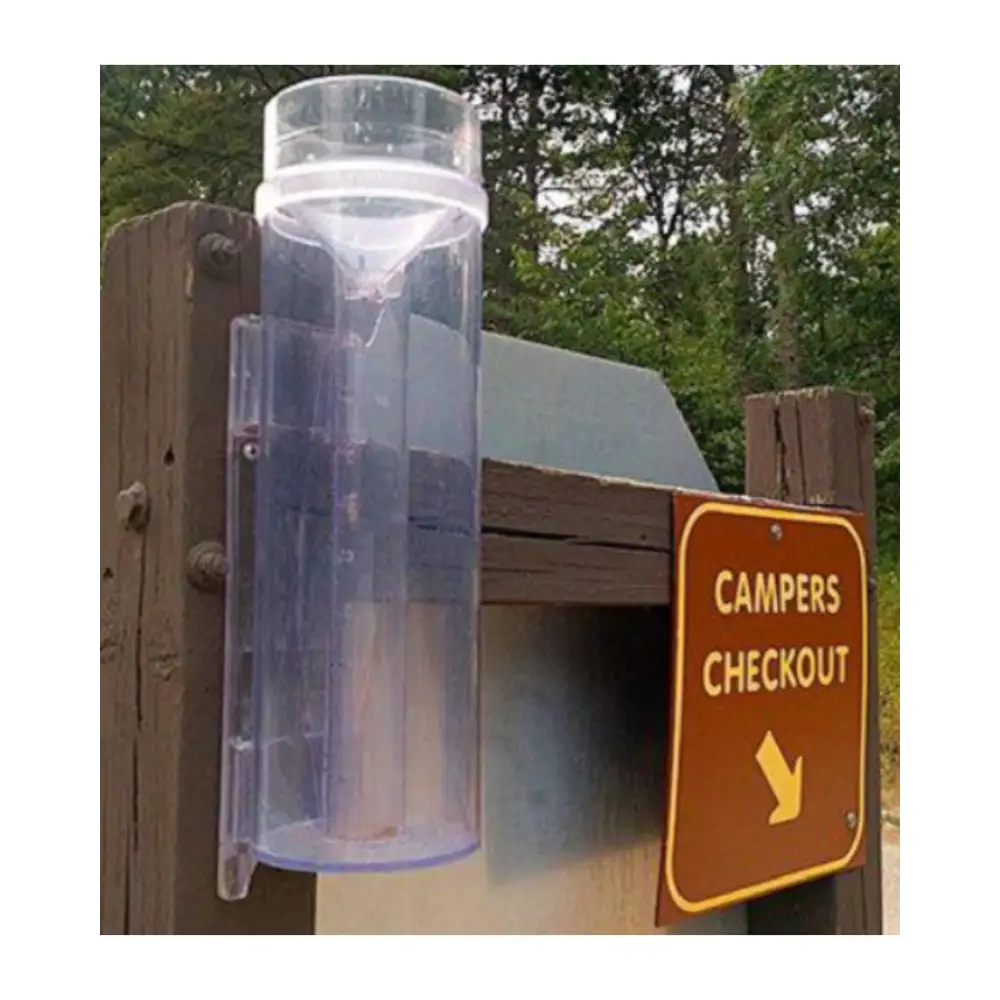 FLI Products Stratus Precision Rain Gauge 14-Inch NOAA-Endorsed Accurate to 1/100th Inch - Home and Garden
