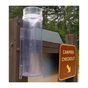 FLI Products Stratus Precision Rain Gauge 14-Inch NOAA-Endorsed Accurate to 1/100th Inch - Home and Garden