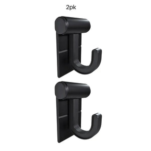 Hang It Simple 2in Wall Mounted Universal Storage Closet Hanger – Adjustable Durable Versatile 2-Pack - Hanging Storage
