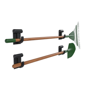 Hang It Simple 2in Wall Mounted Universal Storage Closet Hanger – Adjustable Durable Versatile 2-Pack - Hanging Storage