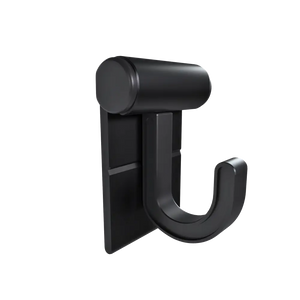 Hang It Simple 2in Wall Mounted Universal Storage Closet Hanger – Adjustable Durable Versatile 2-Pack - Hanging Storage