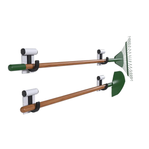 Hang It Simple 2in Wall Mounted Universal Storage Closet Hanger – Adjustable Durable Versatile 2-Pack - Hanging Storage