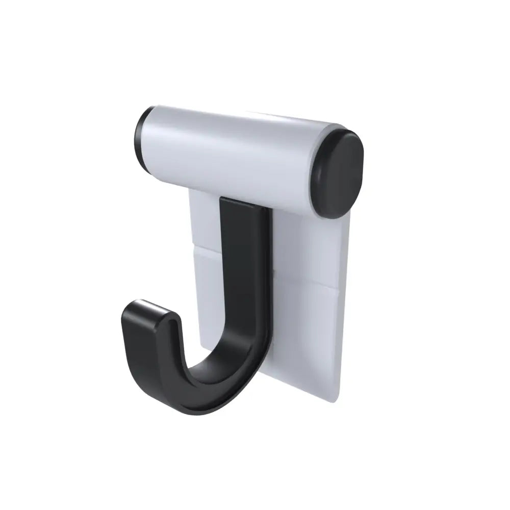 Hang It Simple 2in Wall Mounted Universal Storage Closet Hanger – Adjustable Durable Versatile 2-Pack - White - Hanging