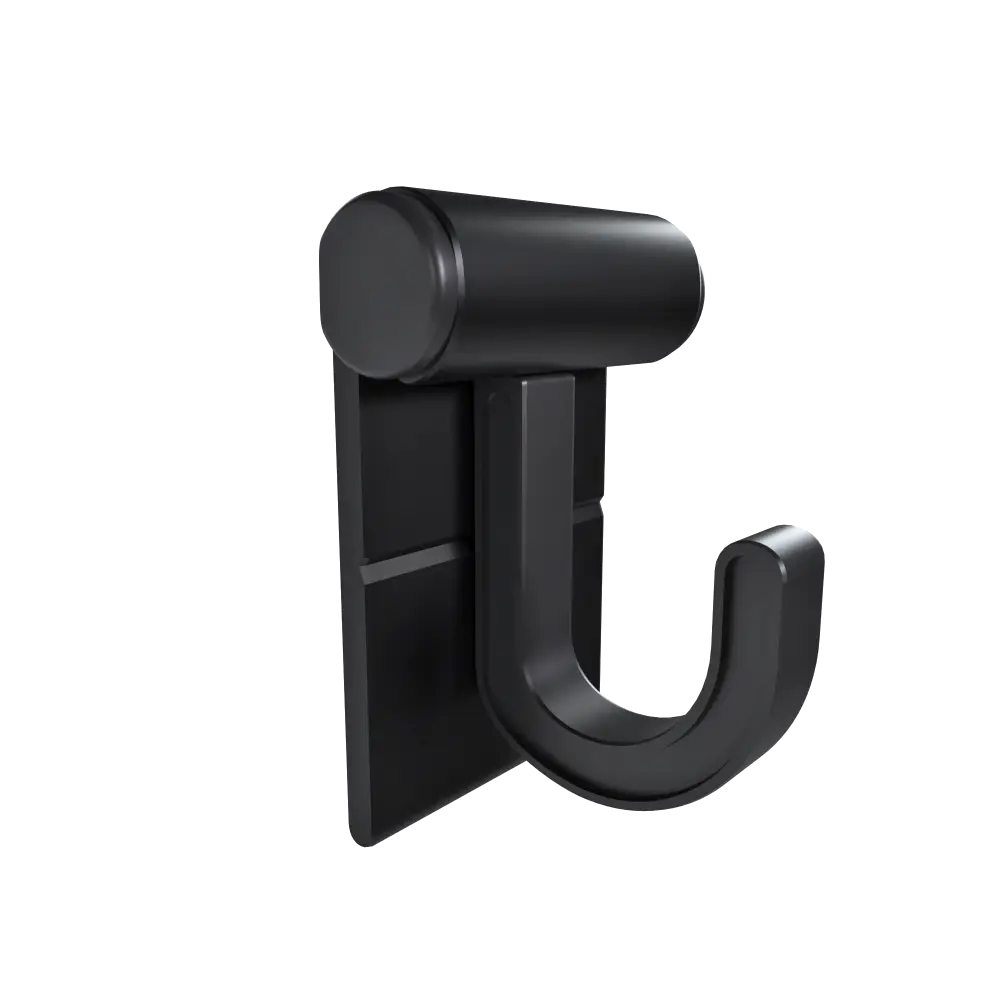 Hang It Simple 2in Wall Mounted Universal Storage Closet Hanger Adjustable Durable Versatile 2-Pack - Hanging Storage USA