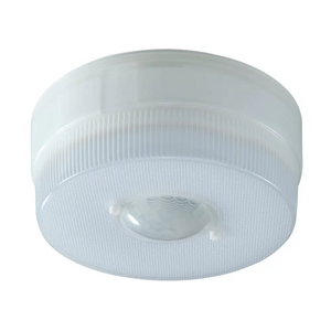 IQ America 6 inch Battery Operated Motion Sensor Ceiling Light 800 lumens - 1PK - Battery Operated Motion Sensor