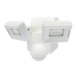 IQ America LED Motion Security Flood Light Battery-Powered Universal Mount 700 Lumen Closet Shed Storage Attic Workshop