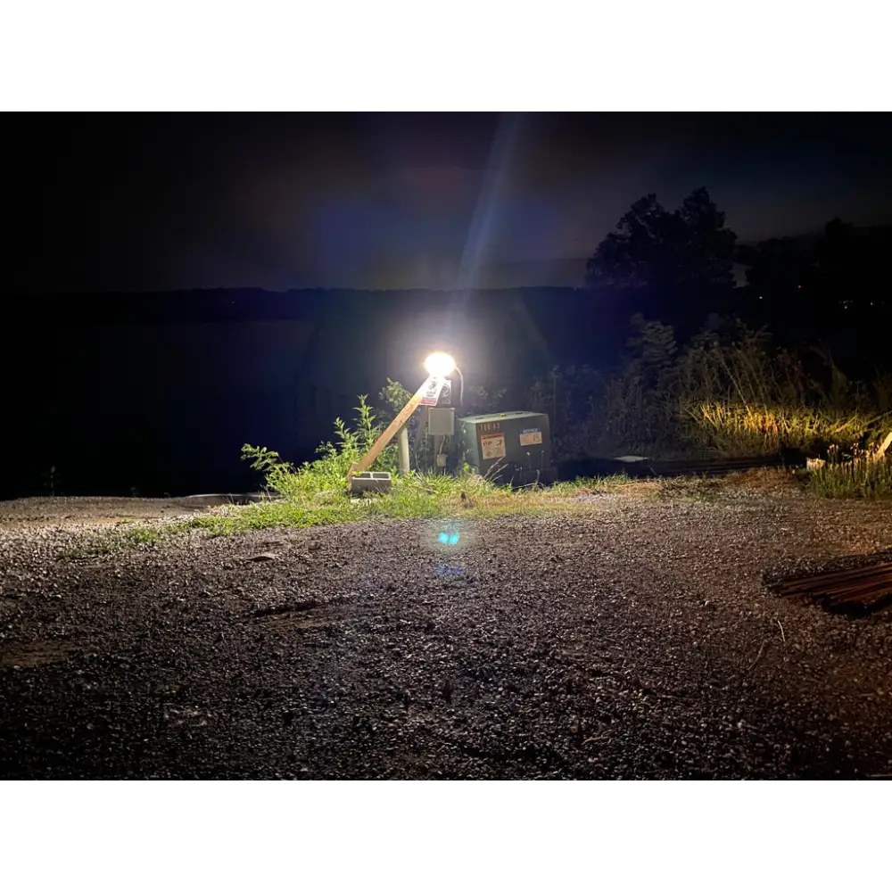IQ America Motion Security Flood Light Battery-Powered 1200 Lumen LED Wall or Eave Soffit Mt Closet Shed Storage Attic